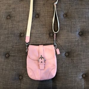 Coach Pink Crossbody Bag